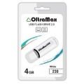 Флеш-накопитель USB  4GB  OltraMax  230  белый